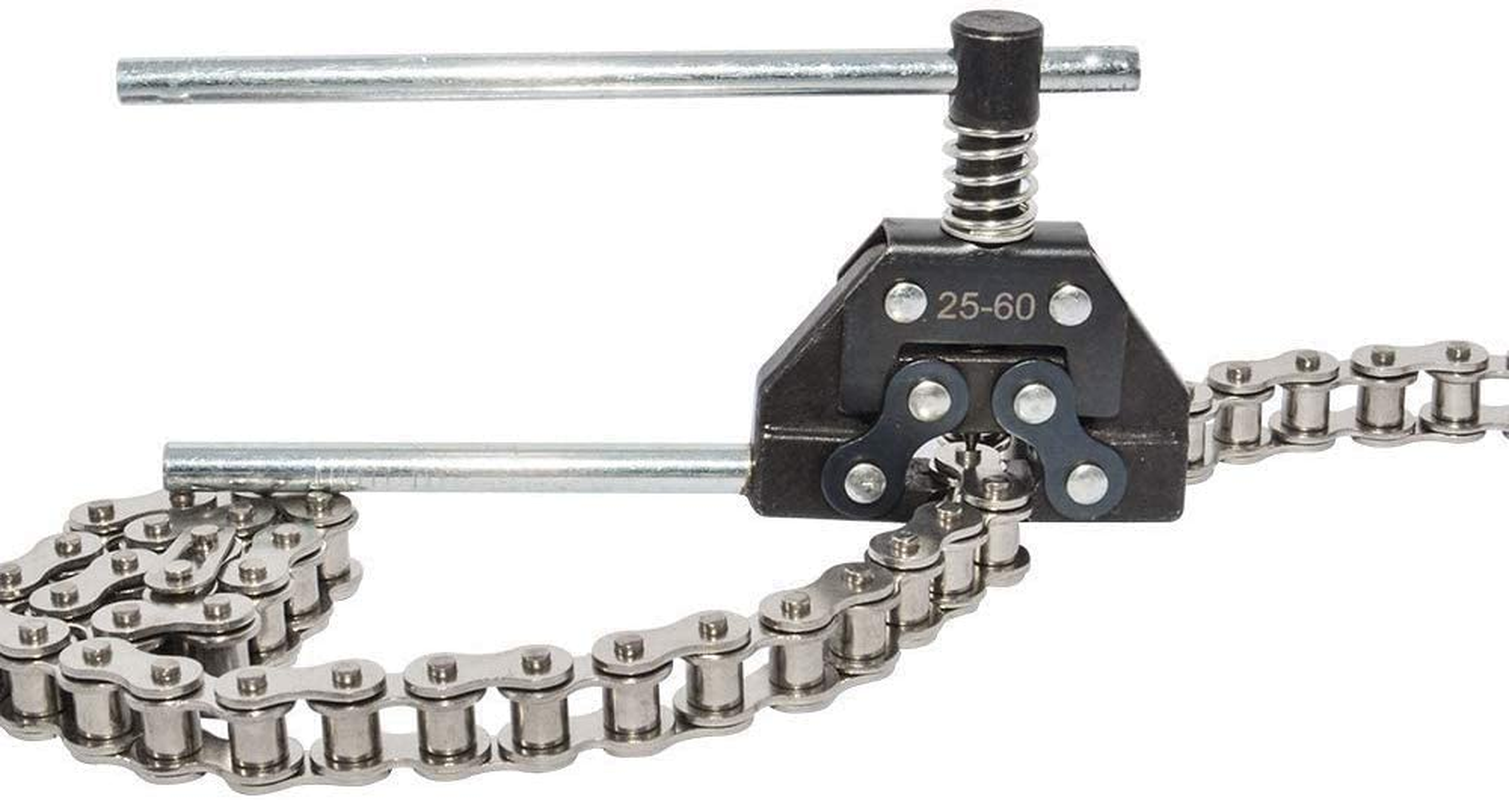 AZSSMUK #25#35#41#40#50#60 415H,428H, 520,530 Roller Chain Detacher Breaker Cutter for Motorcycle Bicycle Go Kart ATV Chains Replacement image number 2