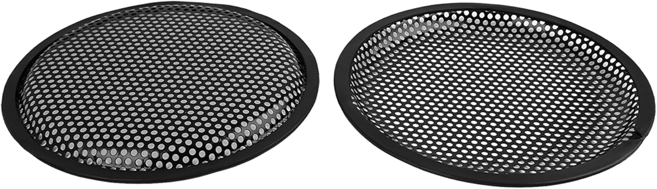 X AUTOHAUX 2Pcs Grill Cover 8" Mesh Protector Car Speaker Cover Woofer Subwoofer Grill for Car image number 3