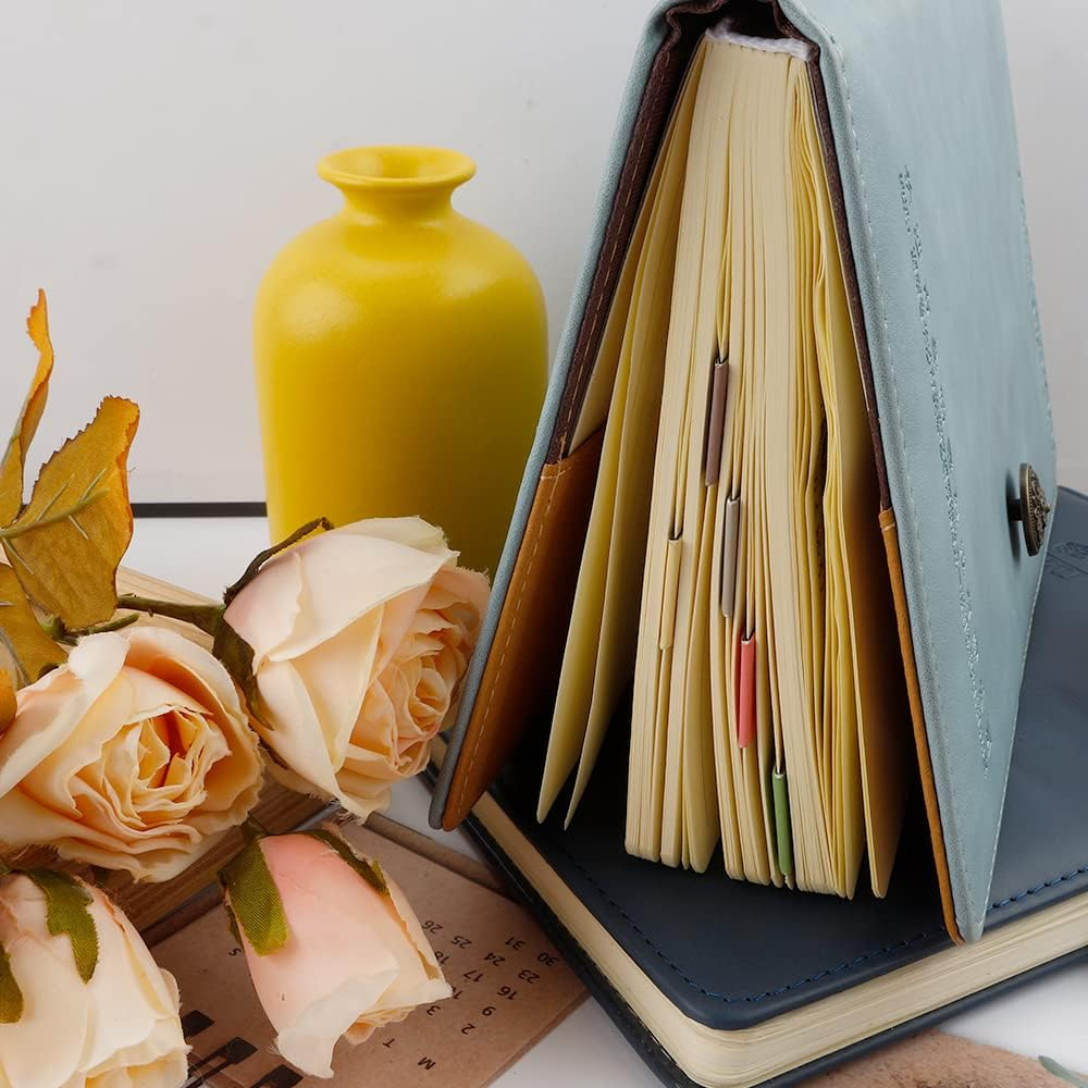 ZNHIS Magnetic Bookmarks, 30PCS Cute Magnet Clips for Women Men Kids Reading, Teacher Bookmark, Solid Colorful Bulk Set image number 3