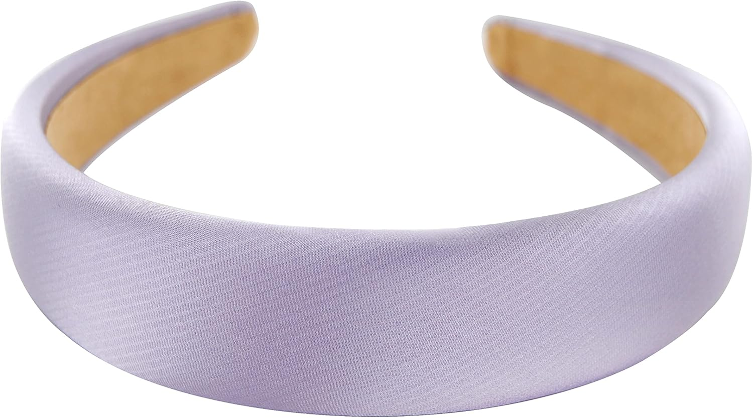 Axy HRK2B Headband with Fabric Padded Metallic Colour - Women'S Metallic Look Headband Hair Accessories (Light Pink)