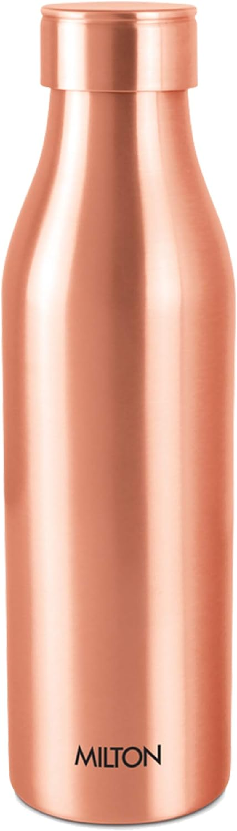 Milton Copper Water Bottle 34 Oz Extra Large - an Ayurvedic Pure Copper Vessel, Drink More Water, Lower Your Sugar Intake and Enjoy the Health Benefits Immediately- 960 Ml Copper Charge image number 5