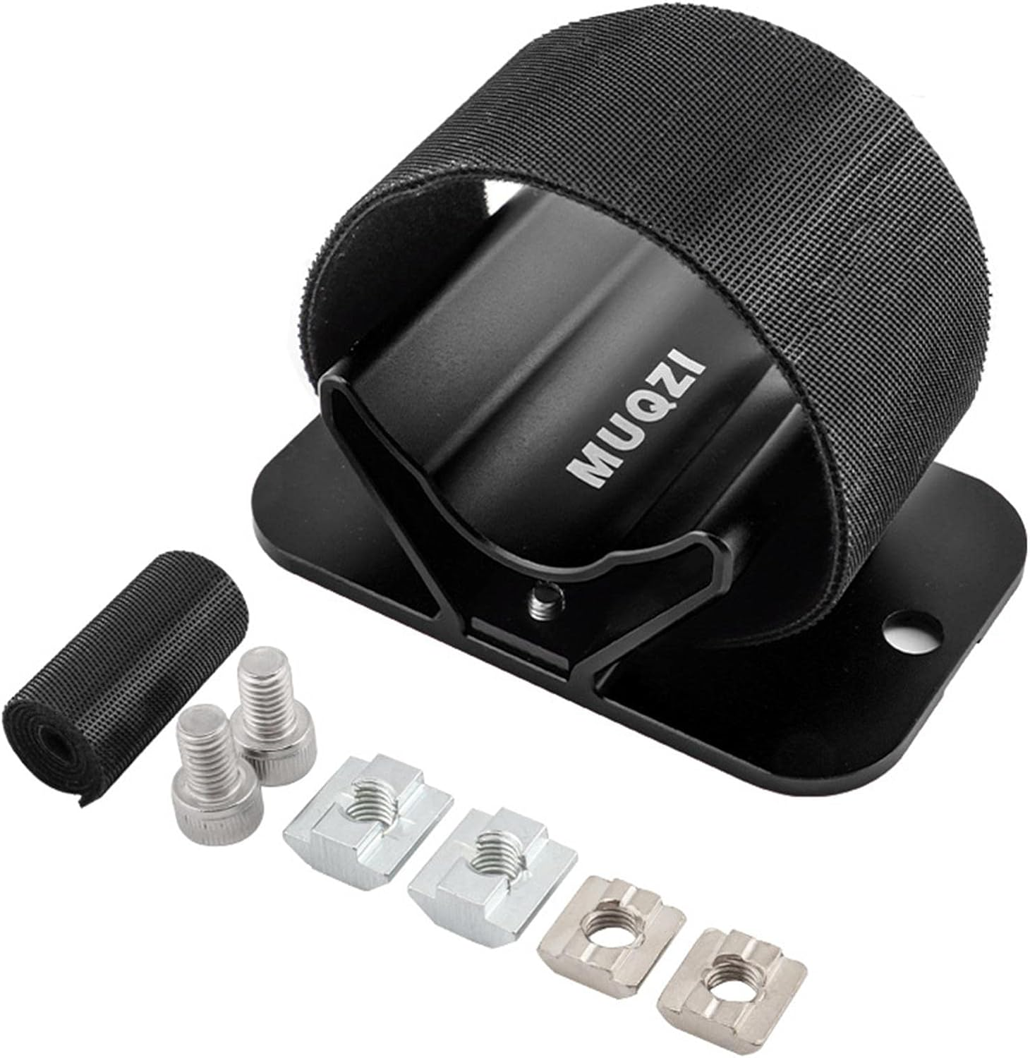 TOOYFUL Bike Fork Mount Car Roof Rack Carrier Quick Release Thru Axle Carrier Parking Rack Bicycle Rear Wheel Rack Installation Mount, Black