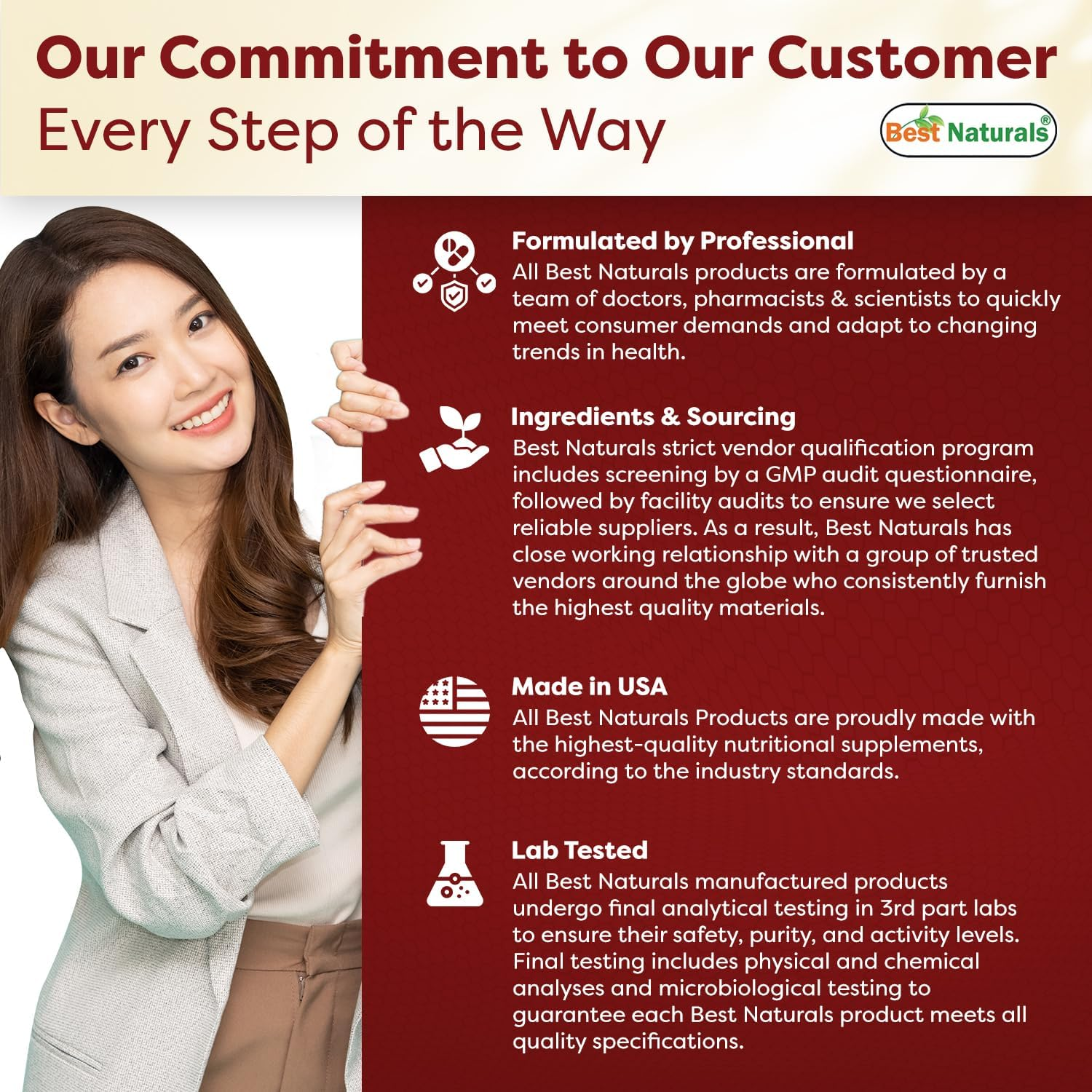 Best Naturals Selenium 200 Mcg Supplement, 240 Count image number 3