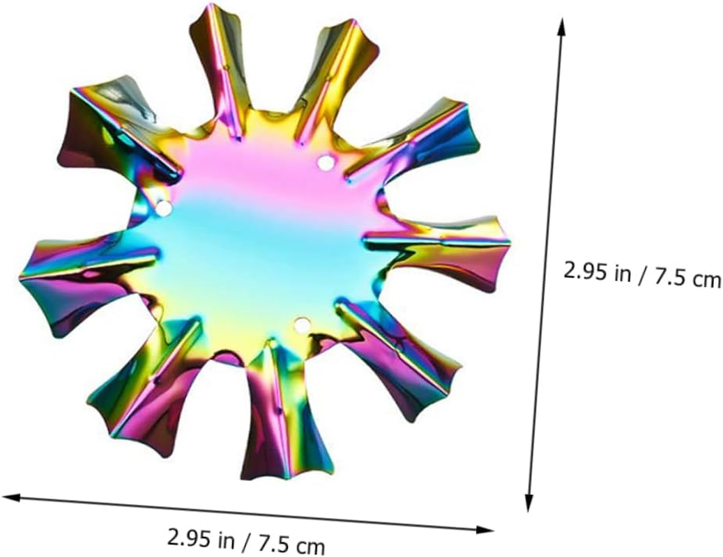 BATHVEVE 6Pcs Nail Art Template Kit Nail Trimmer Stencil for DIY Manicure Manicure Tools Safety image number 2