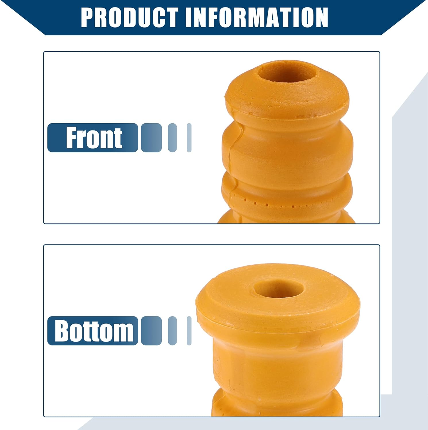 No.4M515K570Aa Suspension Strut Bumper Bump Stop for Mazda 3 2004-2012 for Mazda 5 2007-2012 / Rear Rubber Jounce Bumper Buffer/Durable / 2 Pcs image number 2