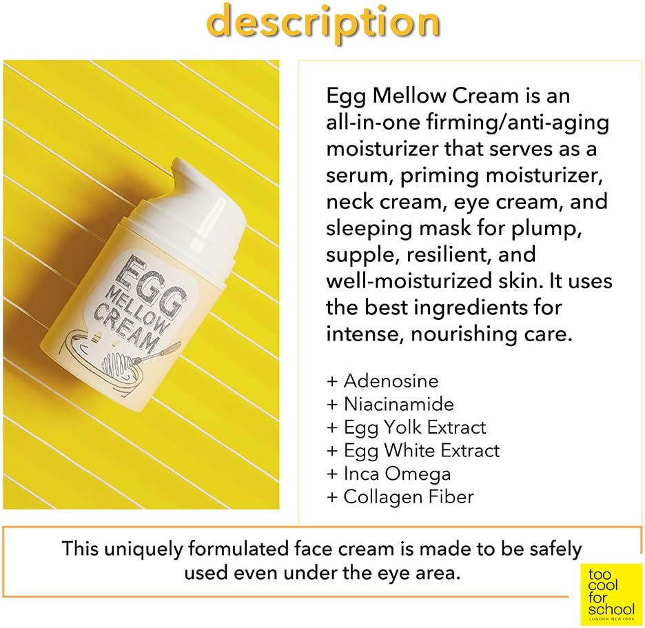 Too Cool for School Egg Mellow Cream 50 Ml image number 2