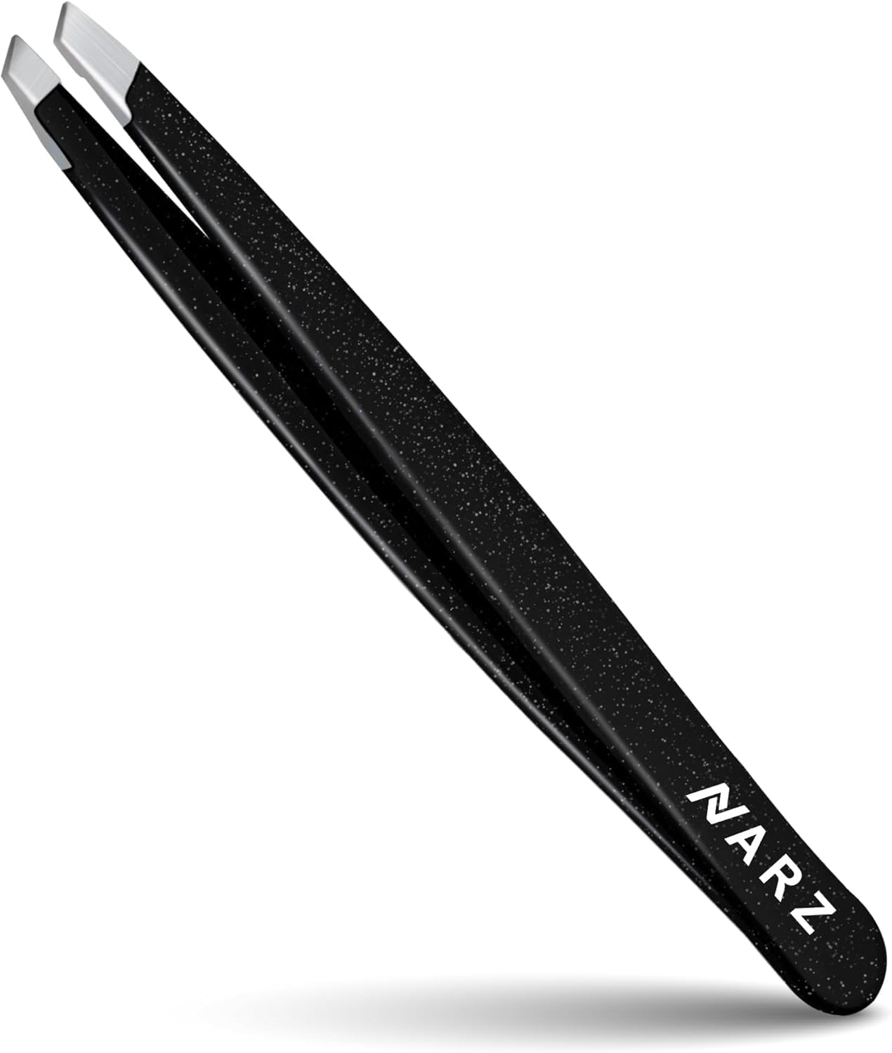 4Pcs Professional Tweezer for Facial Hair Women & Men Stainless Steel Precision Tweezers for Ingrown Hair Tweezers for Men & Women (Shiny Black) image number 4