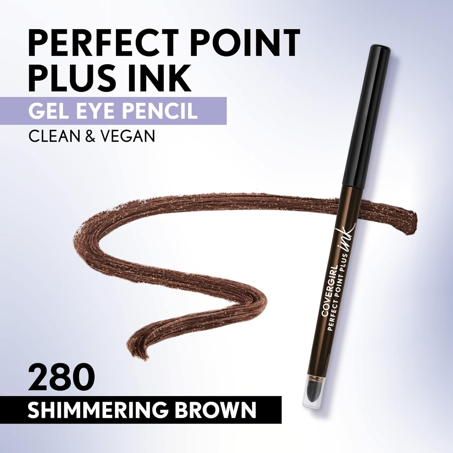 COVERGIRL Perfect Point plus Ink Eyeliner #280 Shimmering Brown image number 5