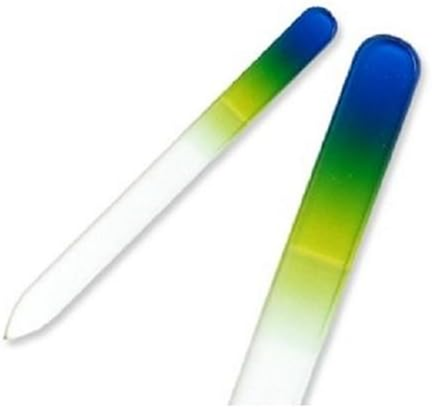 Blajek Glass Nail File 140Mm Single Sided (Green Gradient #04) image number 3