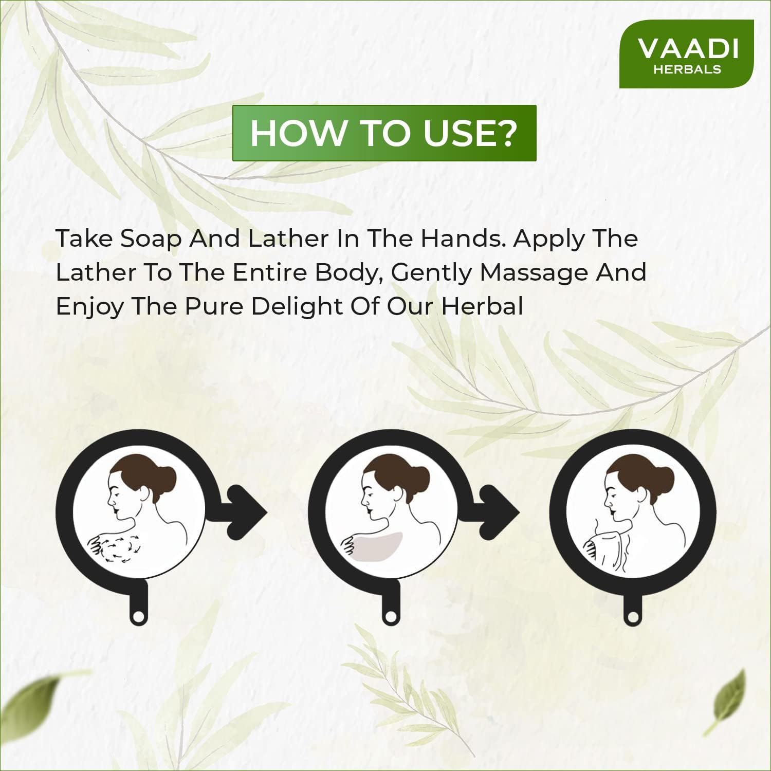 Vaadi Herbals Organic Body Soap Bar Fresh Papaya Soap Complete Skin Care Handmade Herbal Soap (Aromatherapy) with 100% Pure Essential Oils - All Natural - Anti-Acne Deep Pore Cleansing Removes Pimples Oil Control Sulphate Free All Skin Type 6 X 75 Gm image number 5