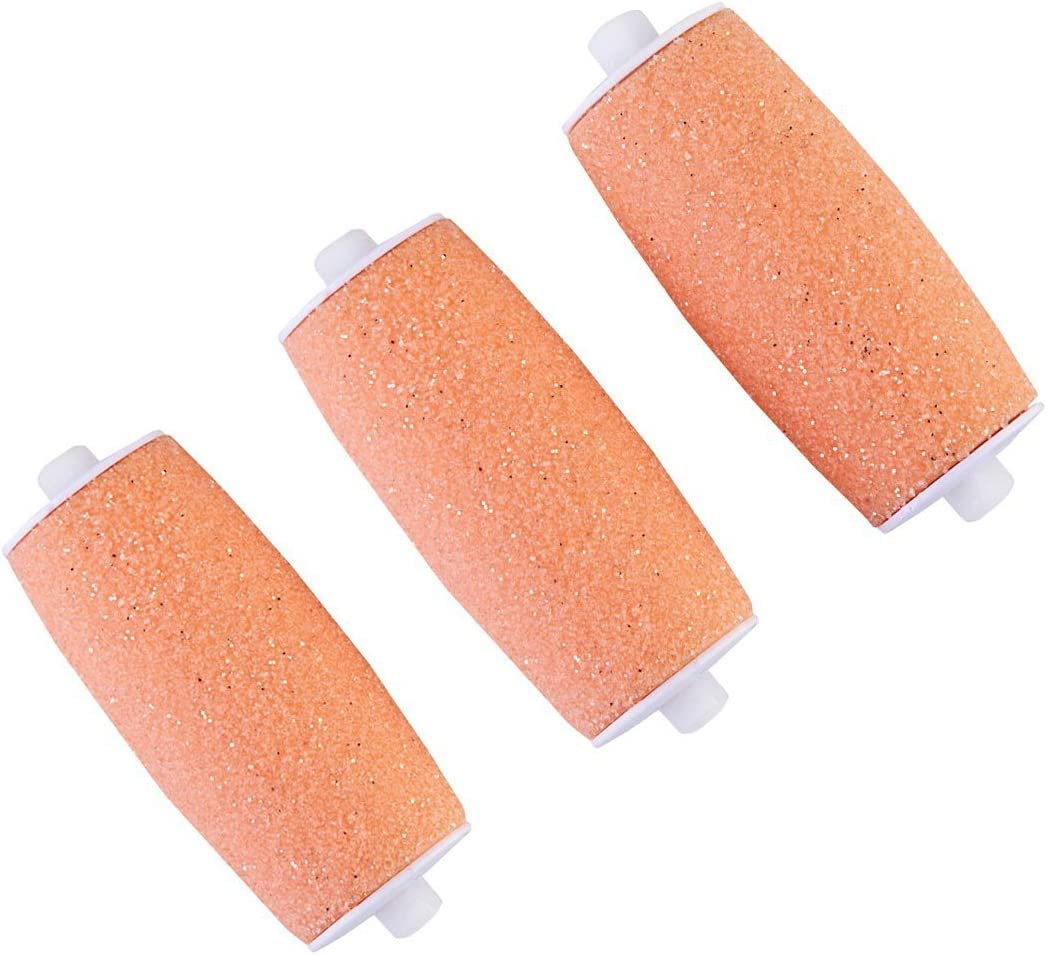 Own Harmony Extra Coarse 3 Refill Rollers Best Fit for Electric Callus Remover CR900 for Men - Pedicure File Tools Foot Care - Replacement Refills 3 Pack