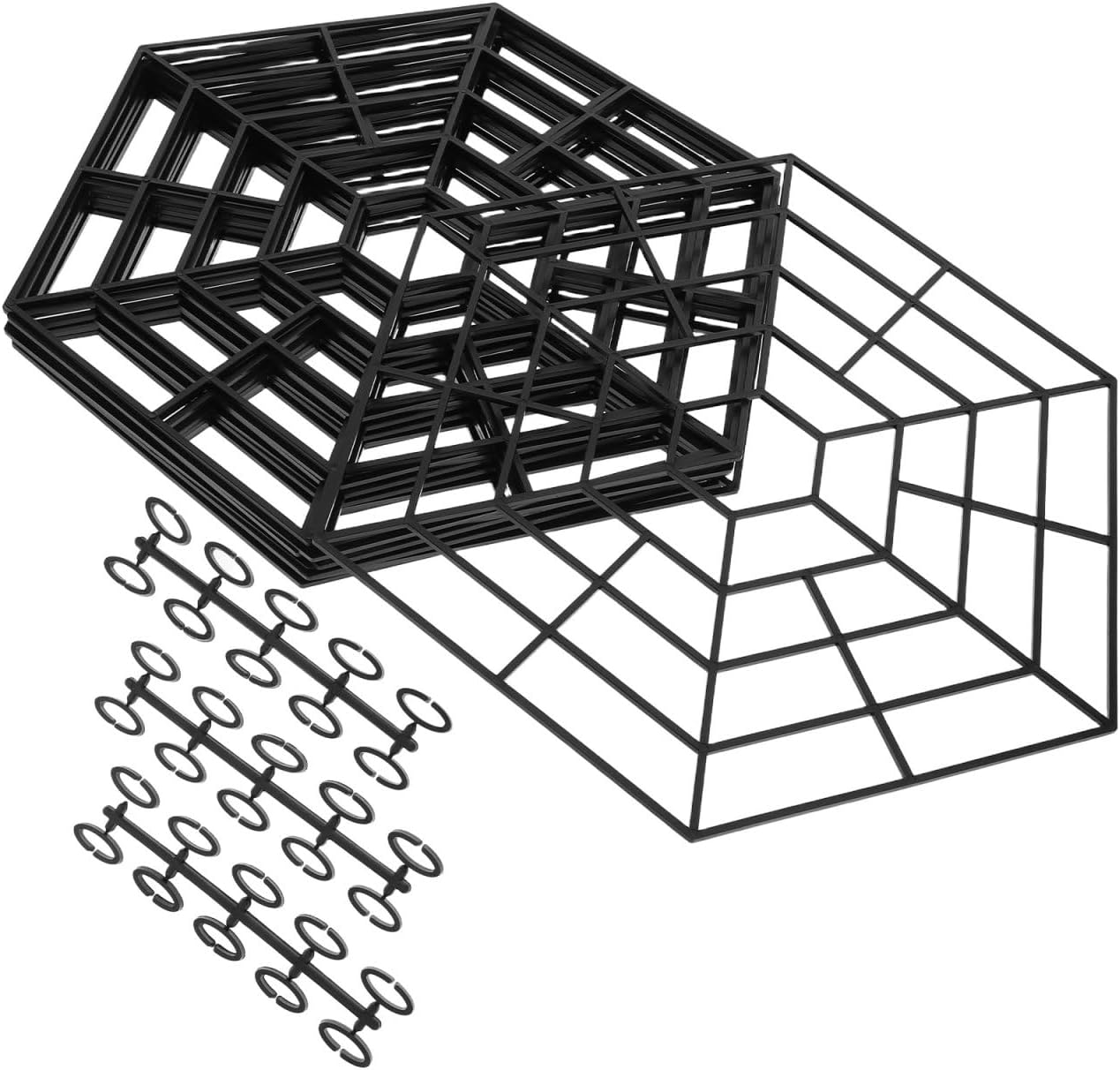 10Pcs Fish Guard Pond Protector Fish Protector Pond Protective Net Fish Protective Net Pond Net image number 4