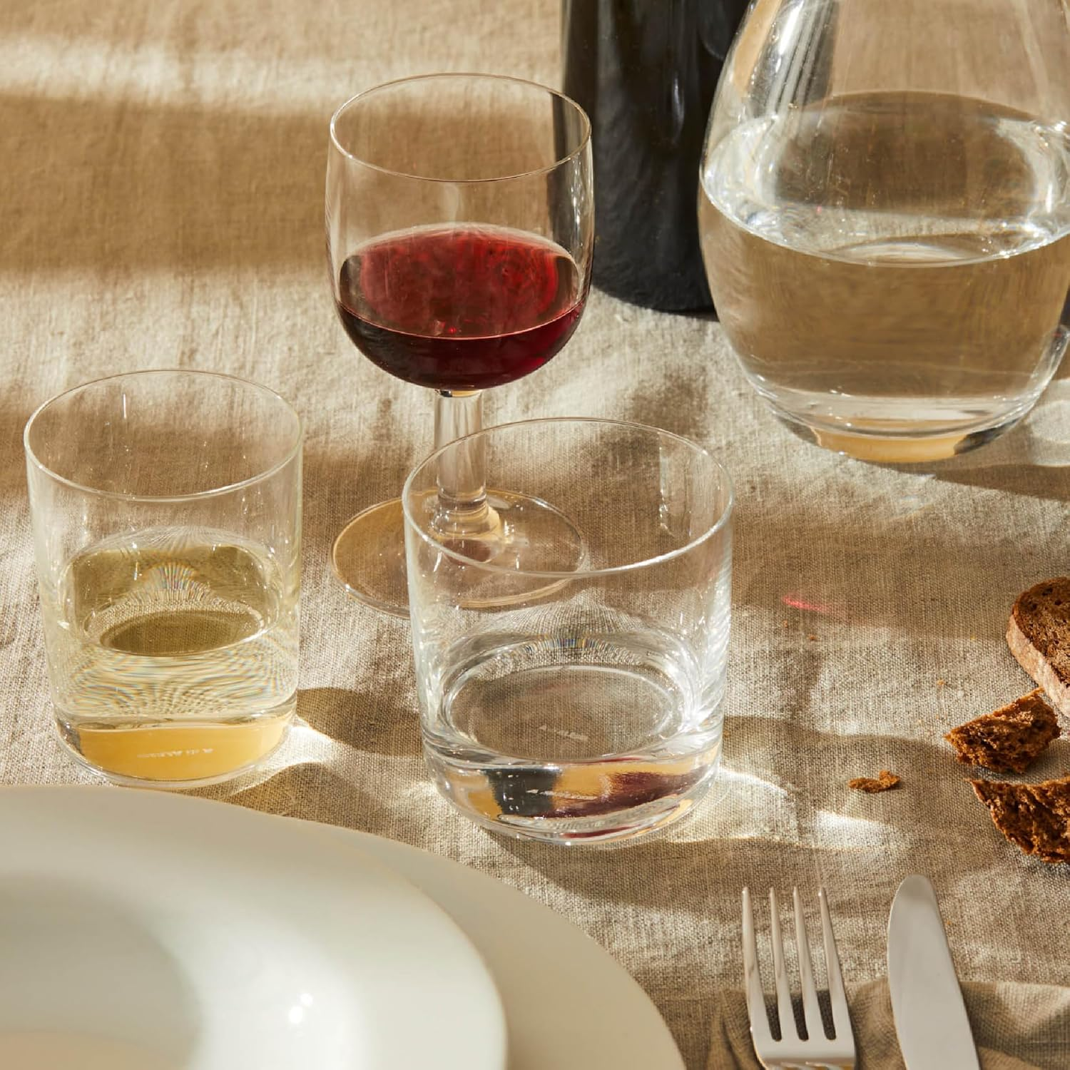 Alessi Family Red Wine Glass, Crystalline Glass, 6Cm, 3/8Oz-H 2 1/2-Inch, 1 Glass image number 2