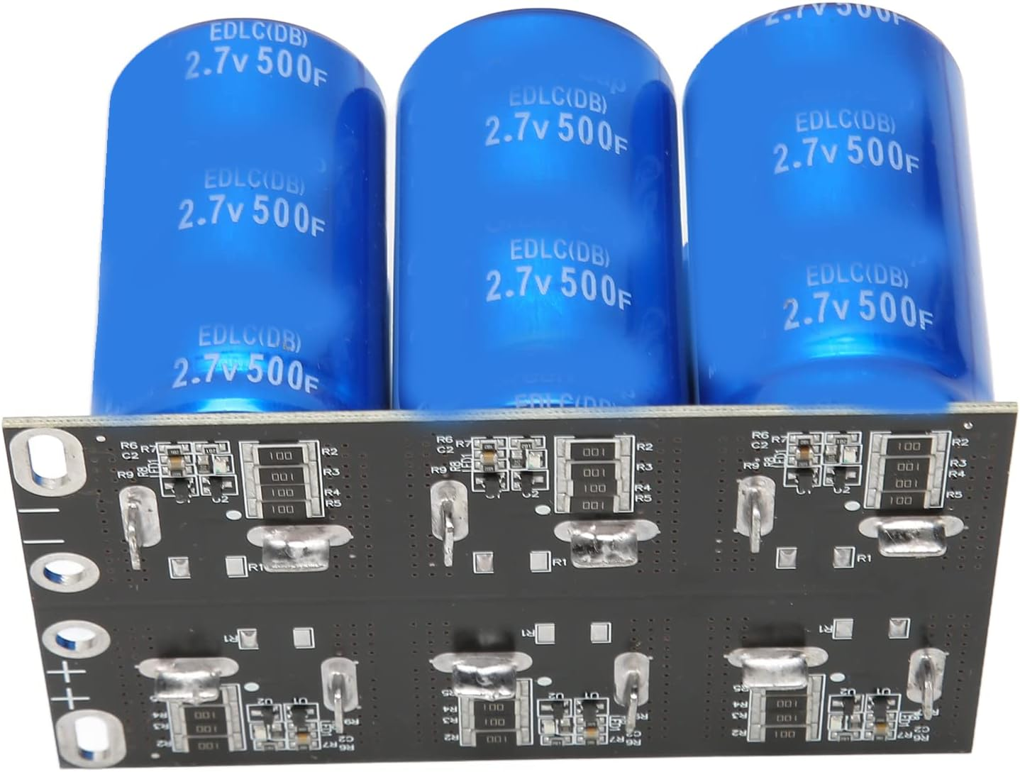 6Pcs PCB Capacitor Module, Automotive Rectifier Capacitor, 16V 83F & 2.7V 500F High Current Discharge image number 4