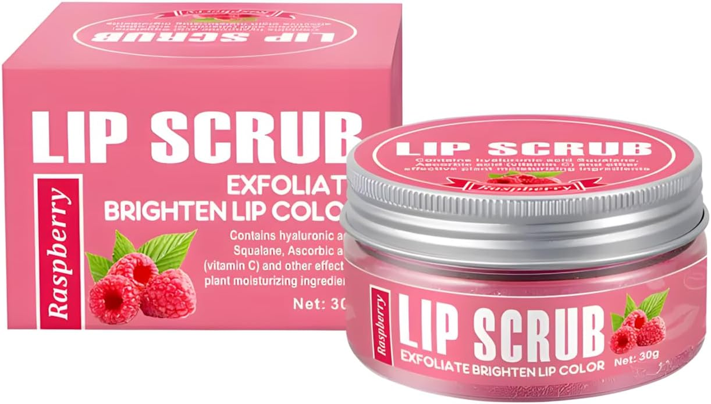Lip Scrub Exfoliate Raspberry
