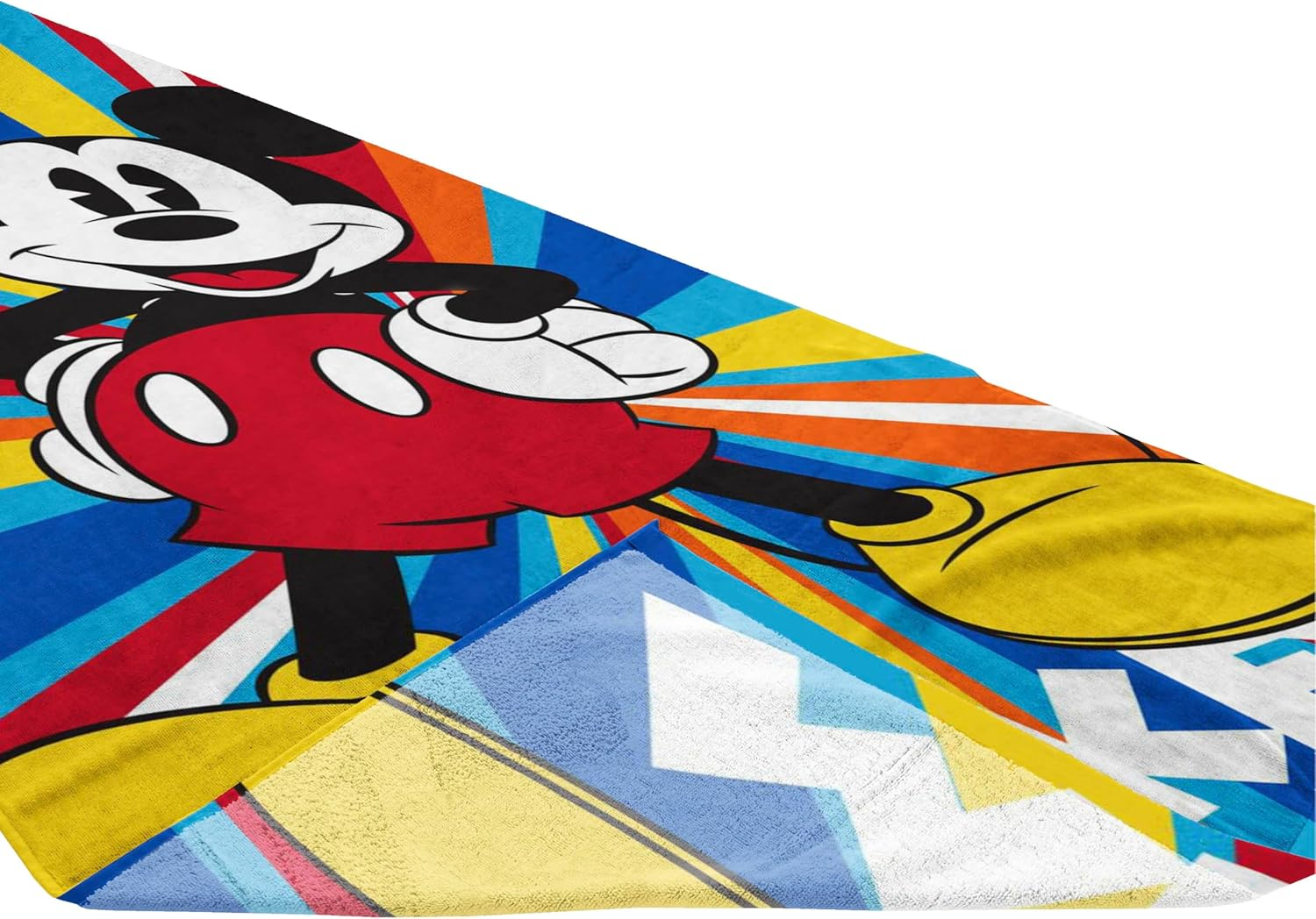 Jay Franco Disney Mickey Mouse Summer Towel - for Bath, Beach & Pool - 100% Cotton, 71 Cm X 147 Cm image number 6