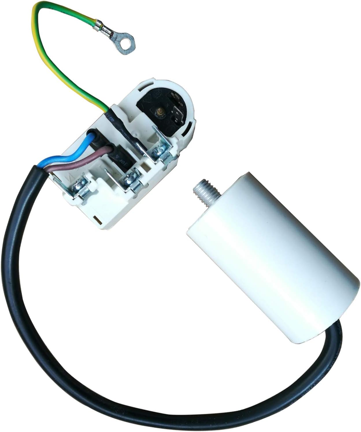 TY-QZ-108 Refrigerator Starter Relay Compressor Protector with 4.5UF Capacitor for Haier Refrigerator image number 2