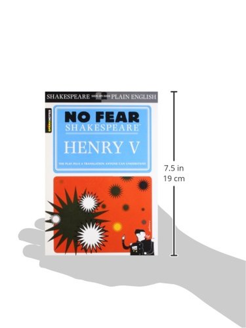 Henry V (No Fear Shakespeare): No Fear Shakespeare Side-By-Side Plain English image number 3