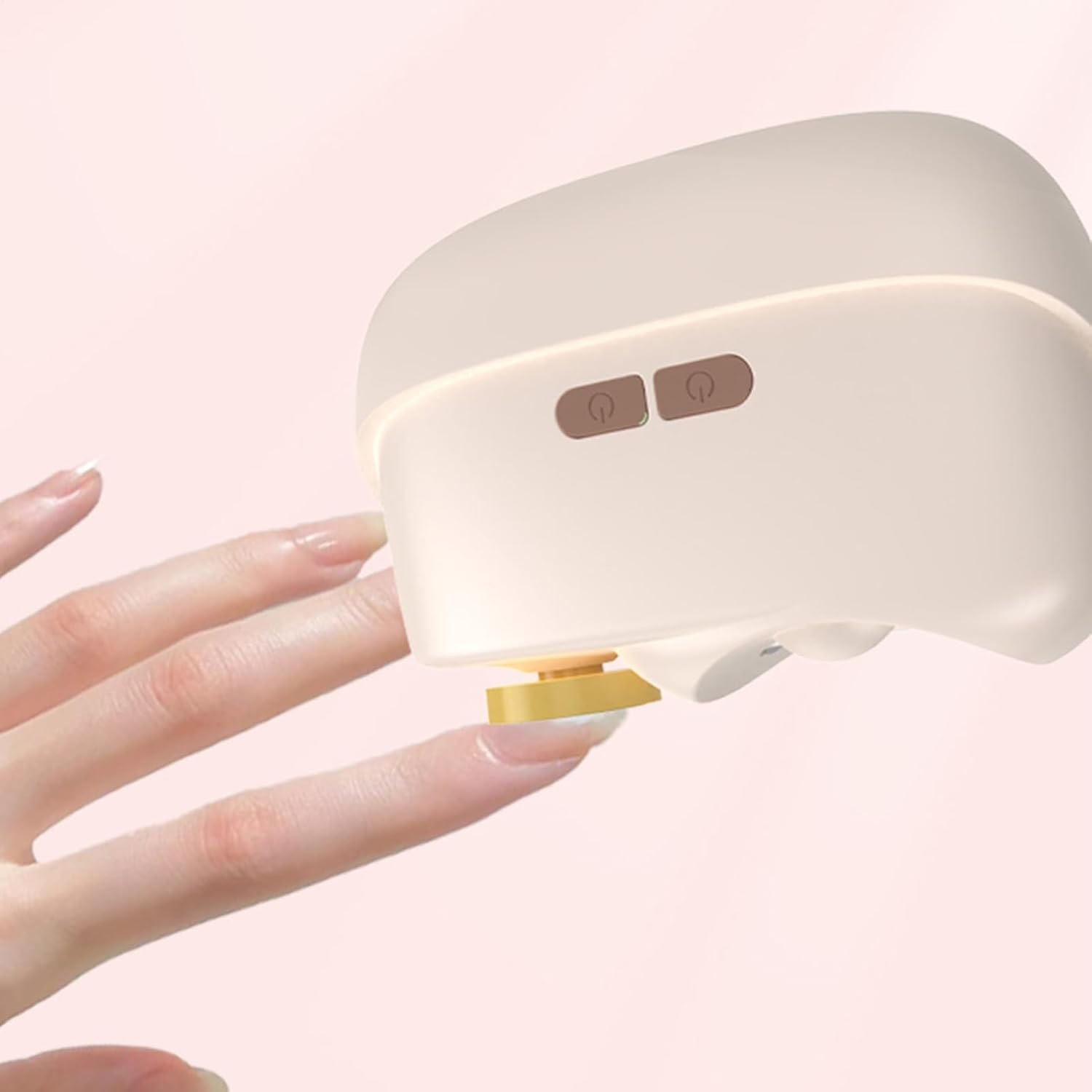 Nkmifeg Electric Toenail Clippers - 2 Speeds Portable Safety Polisher | with LED Light Electric Toenail Clippers for Seniors Fingernail Scraps Storage Design - for Women, Men, Senior, Children, Kids, - Black image number 5