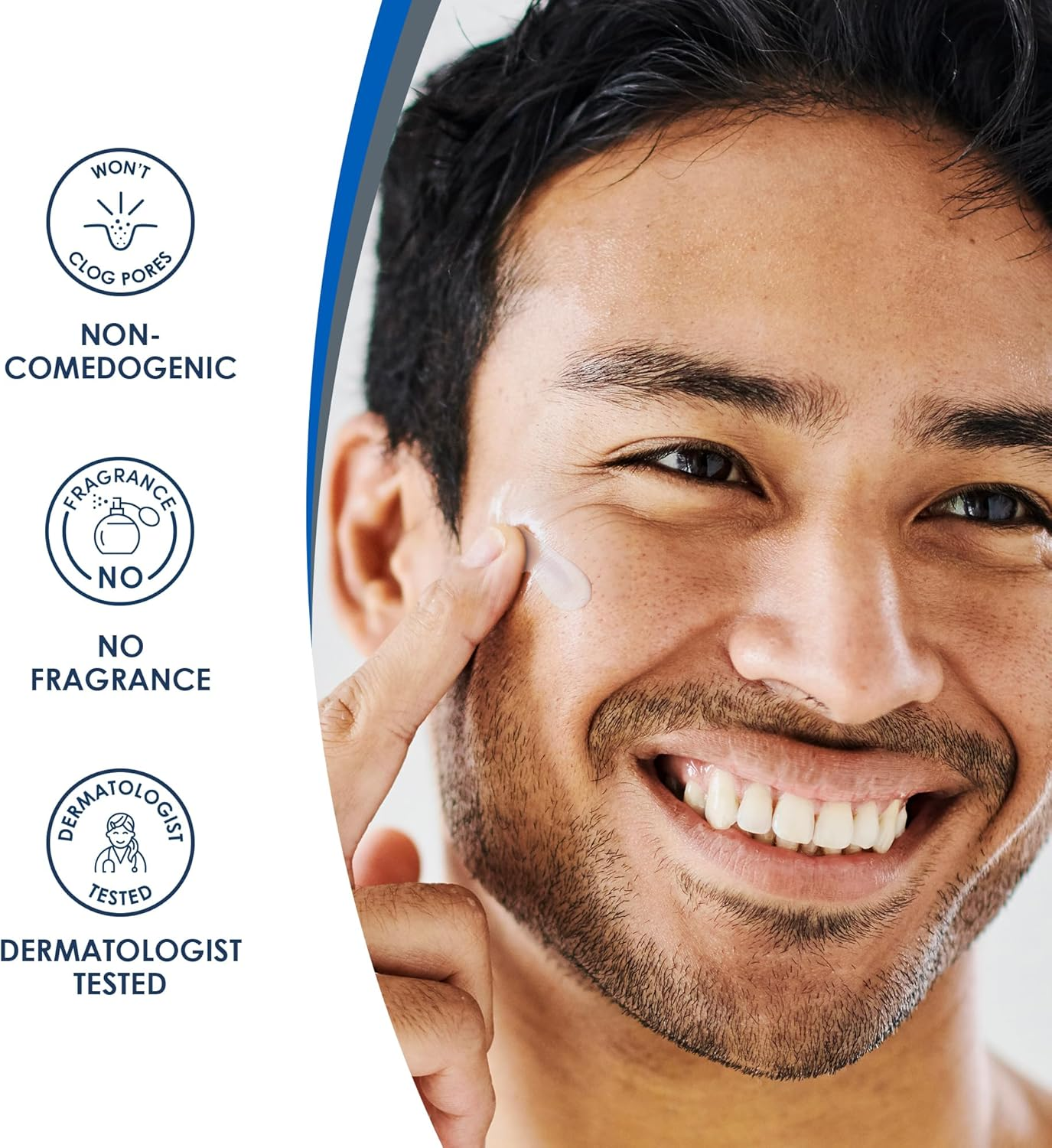 Vanicream Daily Facial Moisturizer with Ceramides and Hyaluronic Acid - 3 Fl Oz - Formulated without Common Irritants for Those with Sensitive Skin image number 6