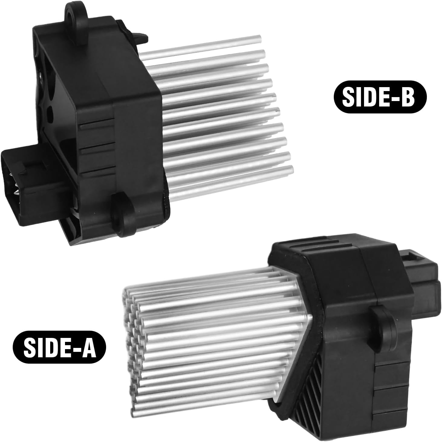 Laffoonparts Heater Blower Fan Motor Resistor #64116923204 64116929486 64118385549, Replacement for BMW E46 E39 E83 E53 X5 X3 M5 3/5 Series，64116920365 64118364173 64118376174 64116929540 image number 3