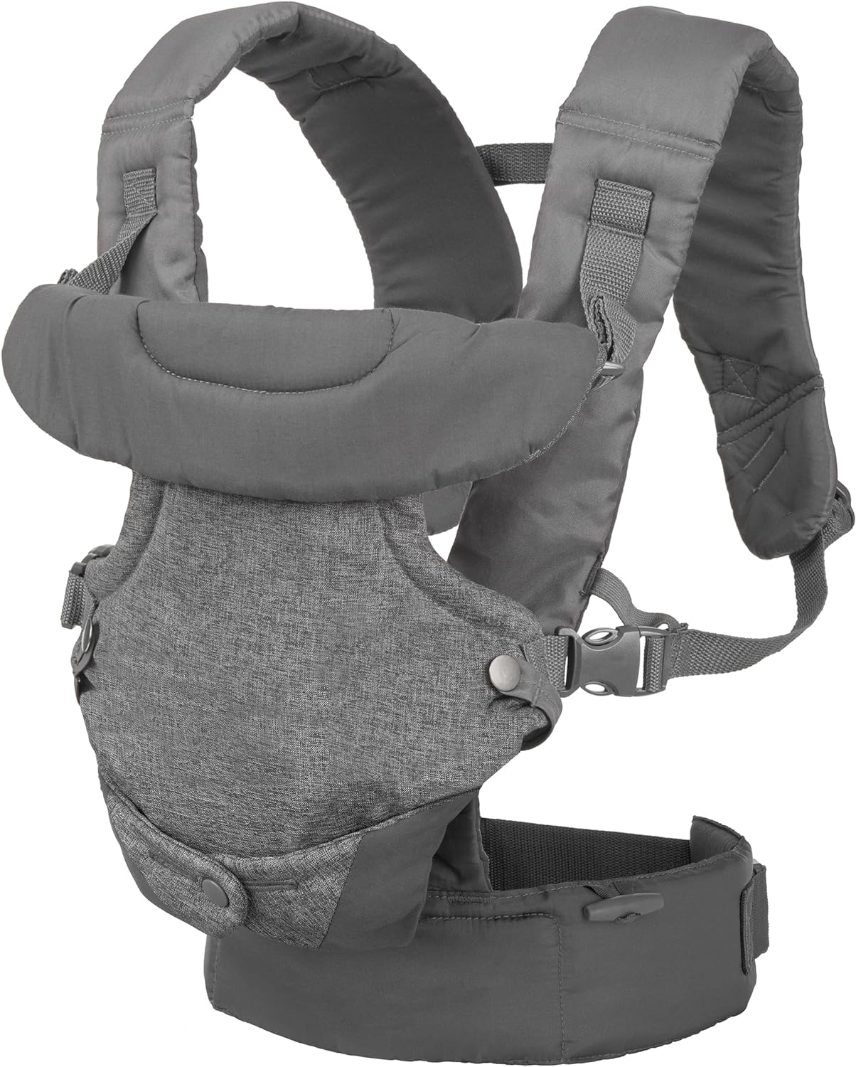 Infantino Flip Advanced 4-In-1 Convertible Carrier, Light Grey - Dark Grey image number 4