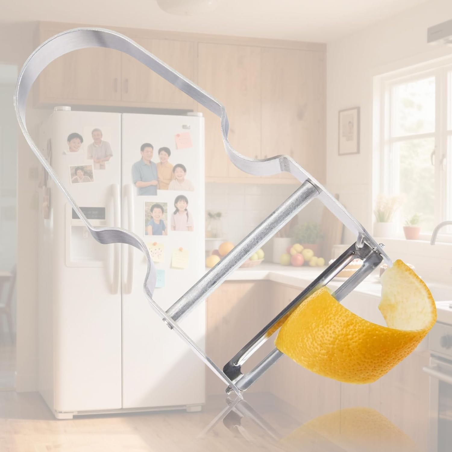 Treayes 12Cm Peeler - Stainless Steel Blade Peeler for Apple, Potato and Vegetable image number 4