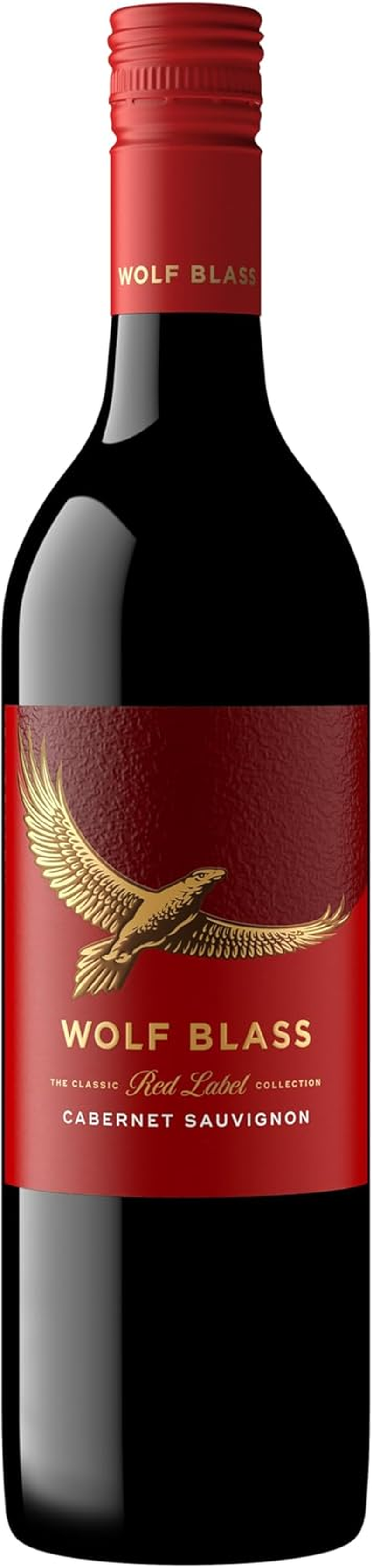 Wolf Blass Red Label Cabernet Sauvingnon Red Wine (Single Bottle), 750 Ml image number 1