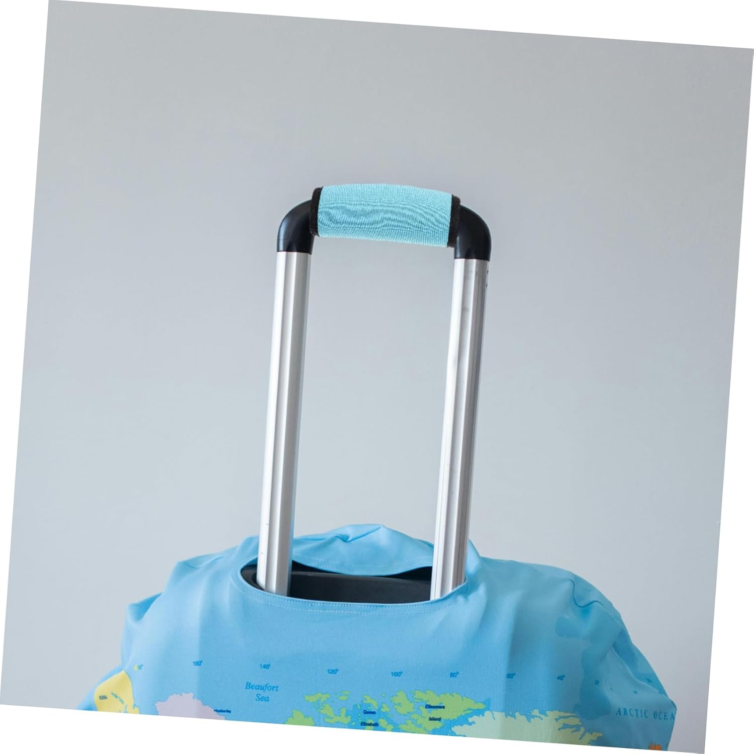 ANDRESLAD Luggage Handle Grip Sleeve Neoprene Cover Comfortable Bag Handle Protective Cover Travel Accessory image number 3