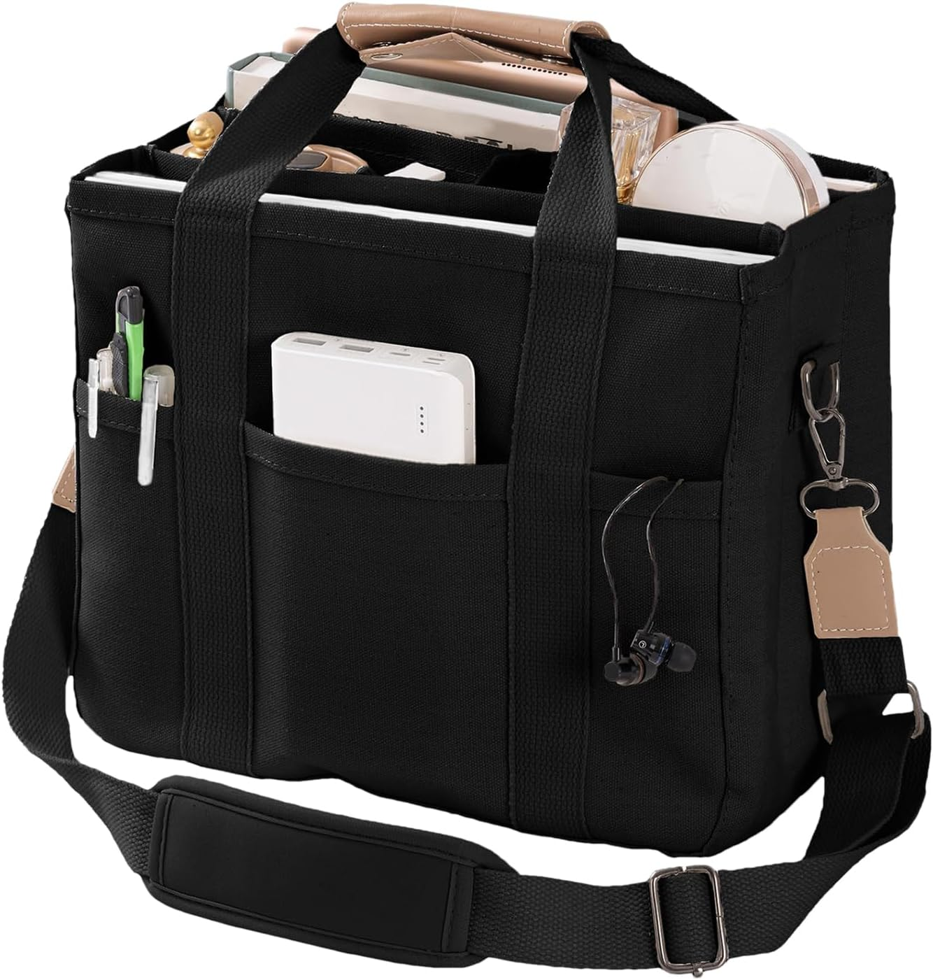 Mommy Tote Diaper Bag - Diaper Bag Backpack, Baby Travel Bag, Stroller Organizer | Stylish Multi-Compartment Design, Easy Access Storage, Perfect for Women, Moms, Girls, Ladies, Daily Baby