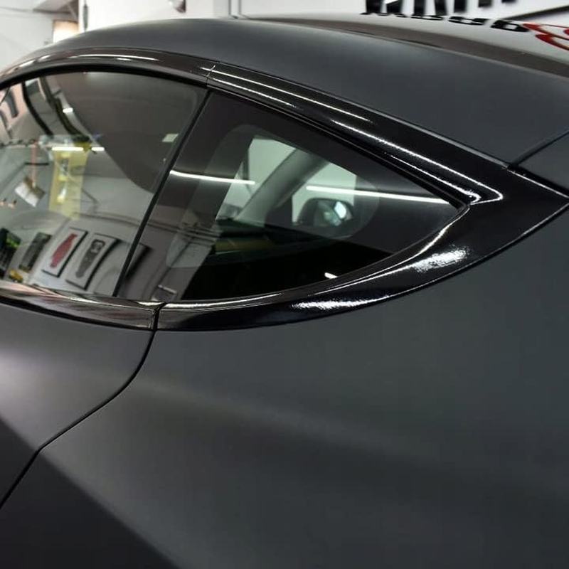 Solar Systems 3M WRAP 2080 Self-Adhesive Car Film - Demoldering Tape + Squeegee and Knife - Car Tuning - Car Film Glossy Black 5 Cm X 10 M