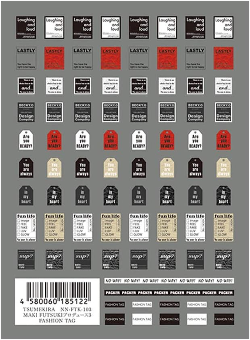 Tsumekira TSUMEKIRA Maki FUTSUKI Produce 3 Fashion TAG N-FTK-103 1 Piece image number 2