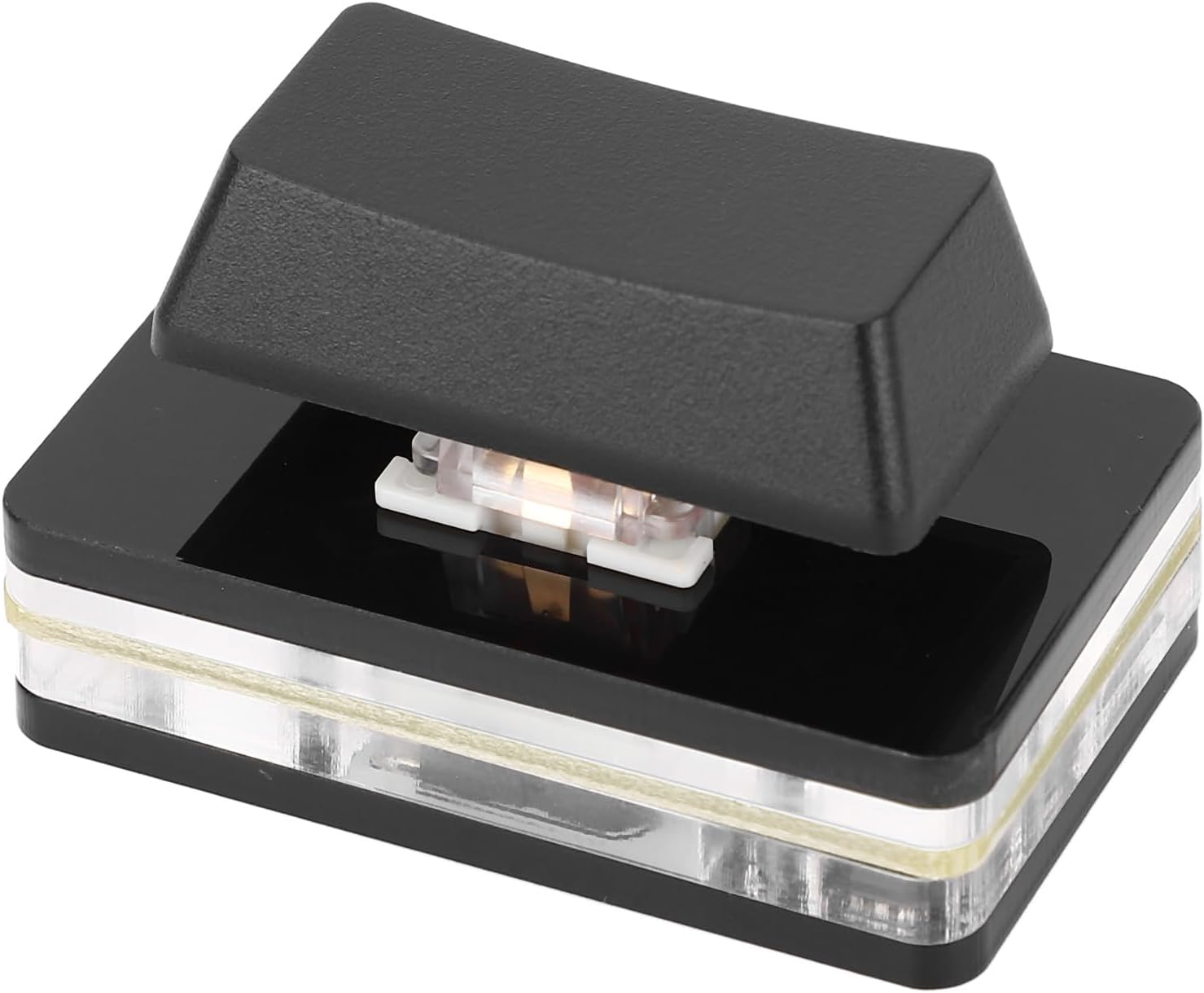 Programmable Macro PC Keyboard User Defined USB Button Single Keyboard Switch OSU Keypad, RGB Mechanical Red Switch Type C Wired Customized Shortcut Key for Gaming (Black) image number 4