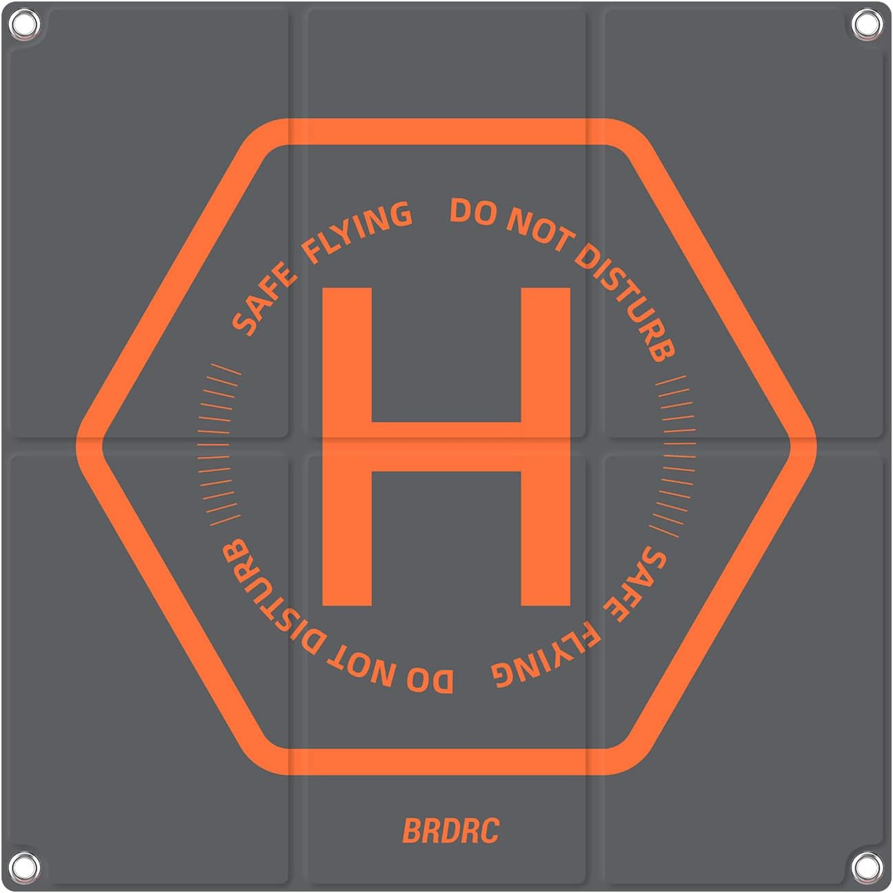 BRDRC 20" Drone Landing Pad - Universal Foldable Double-Sided Waterproof Helipad for DJI Mini 4 Pro/3/Air 3/2/Air 2S/Mavic 3/Spark/Holy Stone/Fimi X8SE/FPV Combo/Avata/Ruko/Autel image number 6