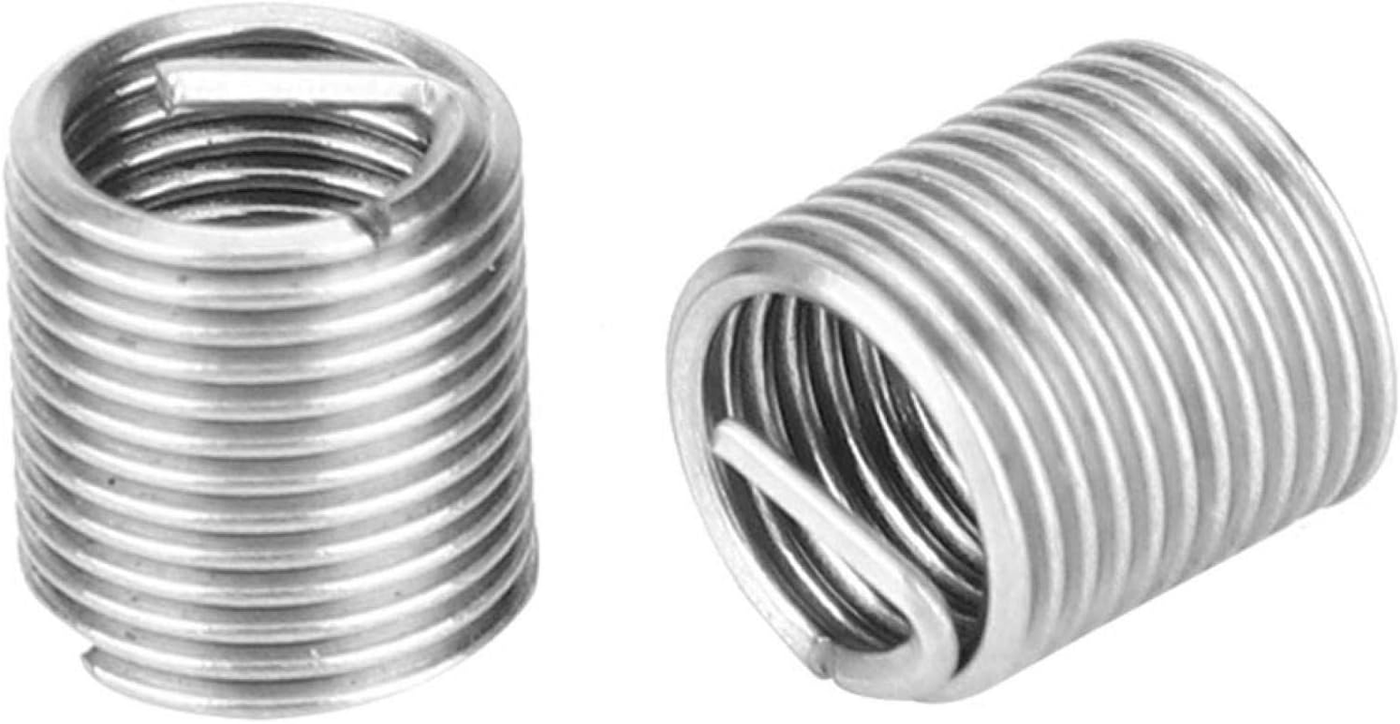 30Pcs Thread Repair Kit M6X0.75 Helicoil Kit Thread Insert Repair Tool Six-Piece Suit for Female Thread Repairing image number 5