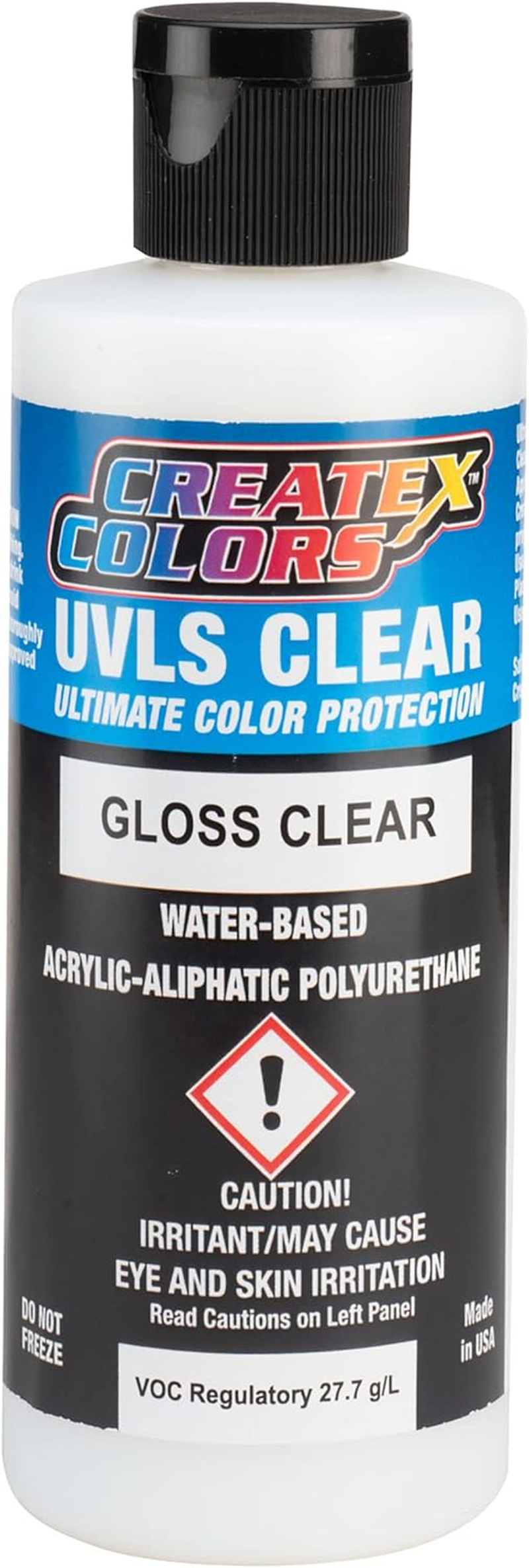 Createx Airbrush Paint, UVLS Gloss Clear, 4 Oz (4050-04)