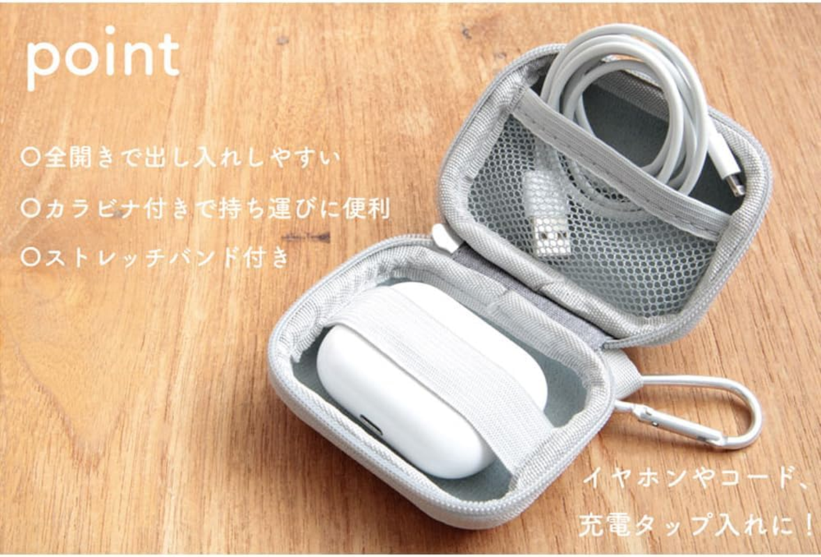 Granthunk Gadget Pouch, Small Hard Pouch, Storage, Small Items, Pickle Frog, Gadget Pouch, SS Cable, Compact, Travel, Business Trip - Up image number 5