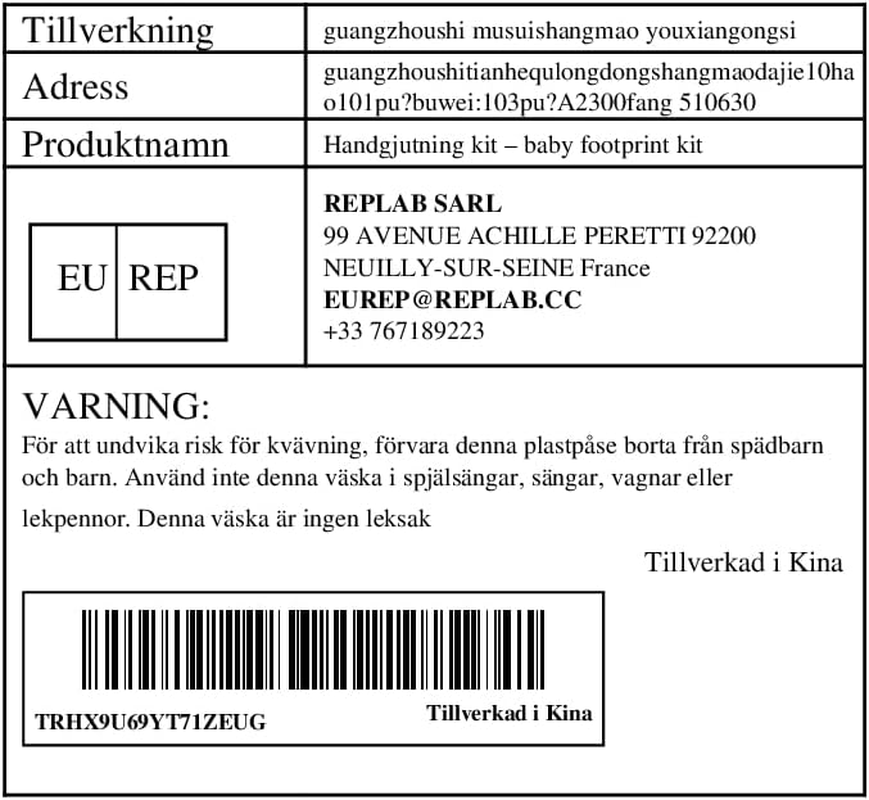 Hands Casting Kit - Baby Footprint Kit | Baby Footprint Kits | Handprints Footprints Milestone Shape Decoration for Bedroom Living Room Table Surfaces Study image number 6