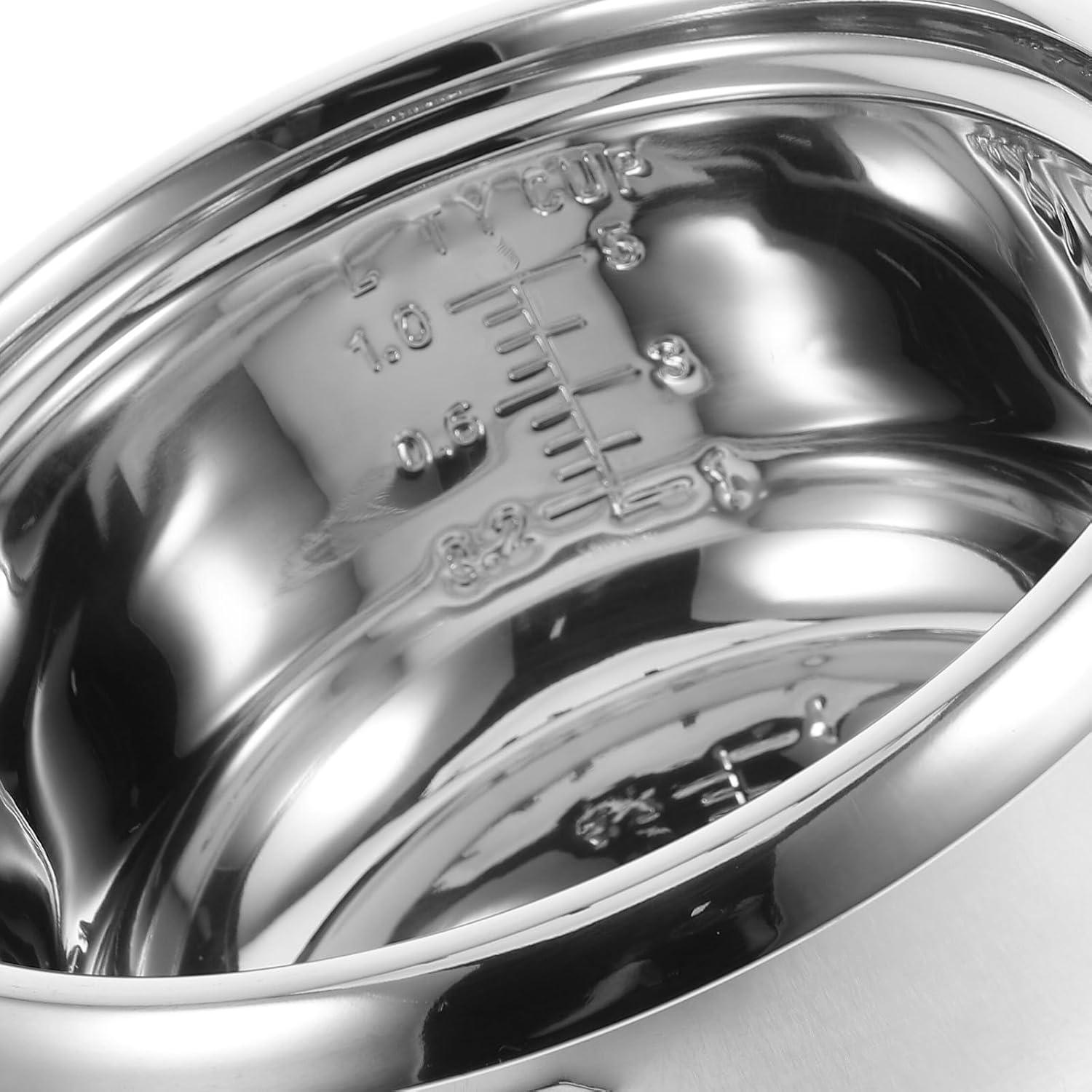 JECOMPRIS Stainless Steel Rice Cooker Inner Pot Liner 2L Capacity Non-Stick Cooking Utensil Compatible Replacement for Universal Electric Rice Cookers, Even Heat Distribution for Rice, Steaming, and Porridge Cooking image number 2