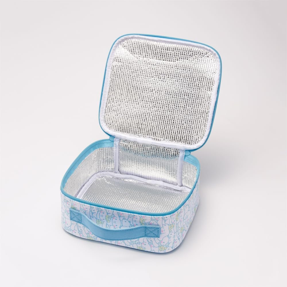 Skater KB34-A Children'S Lunch Bag, 1.3 Gal (3.4 L), Carry Lunch Box and Water Bottle Together, Cinnamoroll, Sanrio, Made in Japan - Frozen image number 7