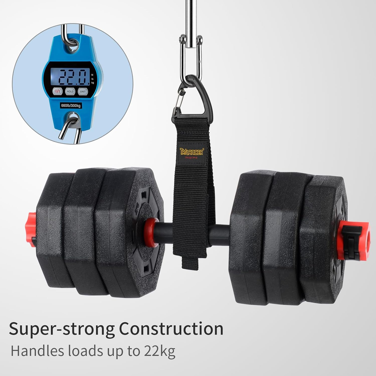 Extension Cord Organizer and Hanger (6-Pack), Trilancer Hook-And-Loop Storage Straps with Triangular Buckle to Hang on Walls for Cables, Wires, Rope, Hoses, Organization for Home, Garage or Workshop image number 5