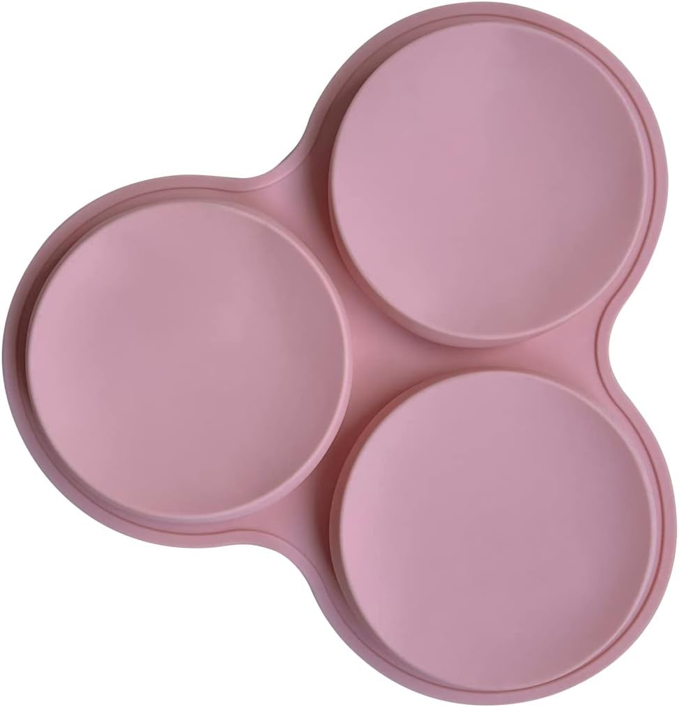 KVZVK Reusable Egg Pan for Air Fryer - 3 Cavity Non-Stick Baking Pan, Hamburger Bun Mold, Accessory image number 6