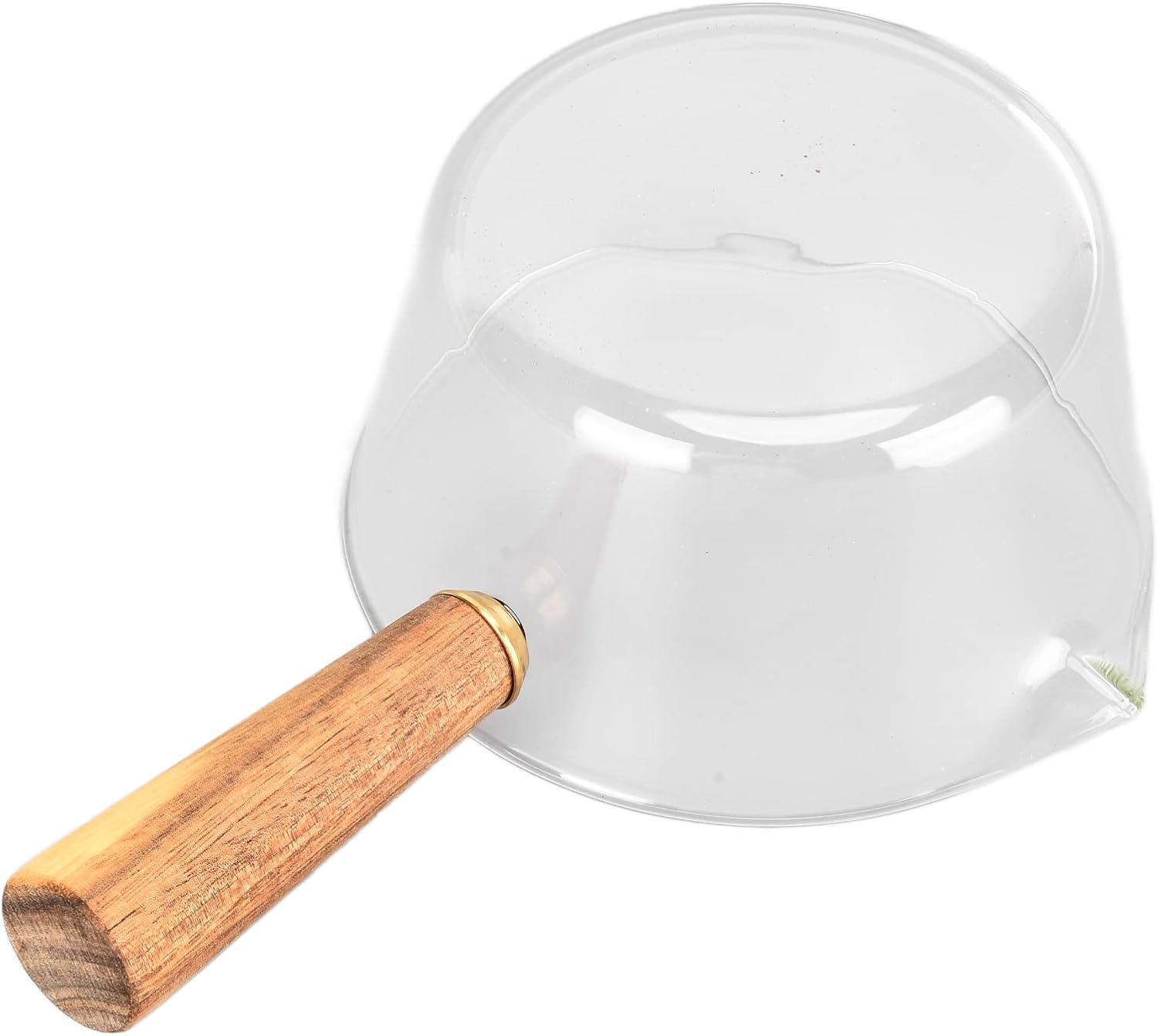 FASJ Milk Saucepan, Safe to Use Milk Pan Easy Cleaning Cookware with Wooden Handle for Restaurant for Home for Kitchen(#1) image number 6
