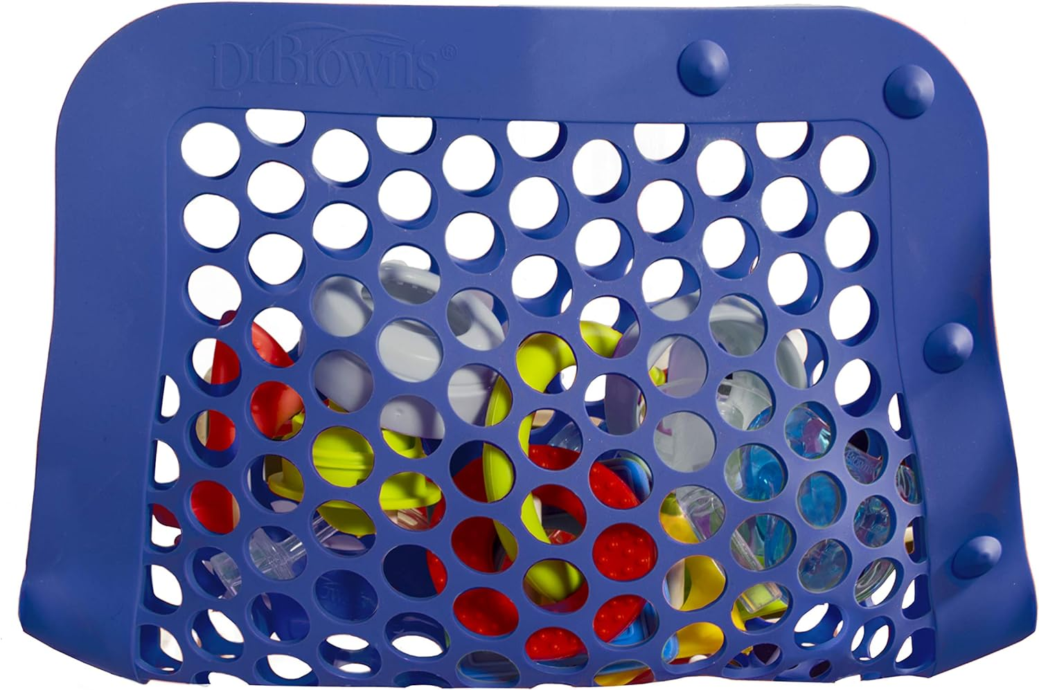 Dr. Brown'S Silicone Baby Bottle and Pacifier Dishwasher Bag - Blue image number 2