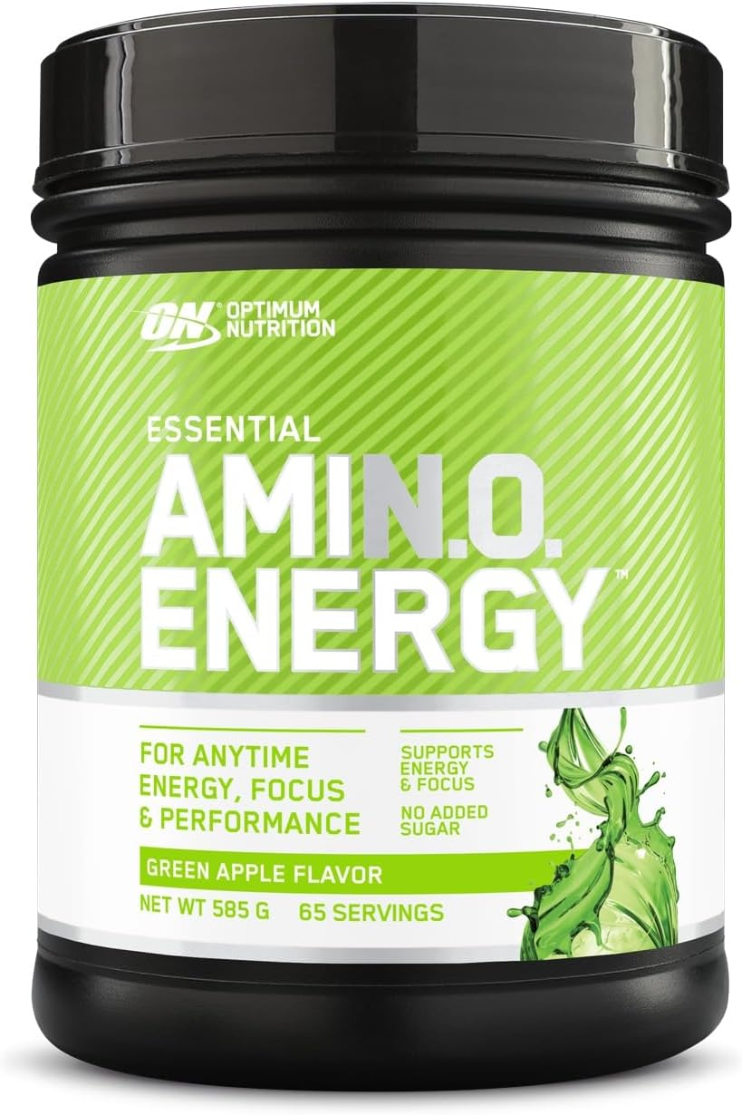 OPTIMUM NUTRITION Amino Energy Powder, Green Apple, 585G, 65 Servings image number 5