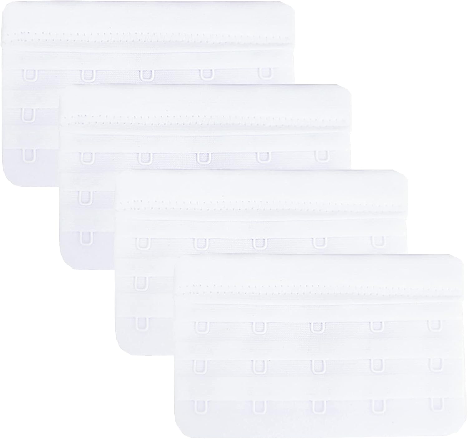 Black White Beige Bra Extenders Bra Extender 2 3 4 5 Hook for Women image number 3