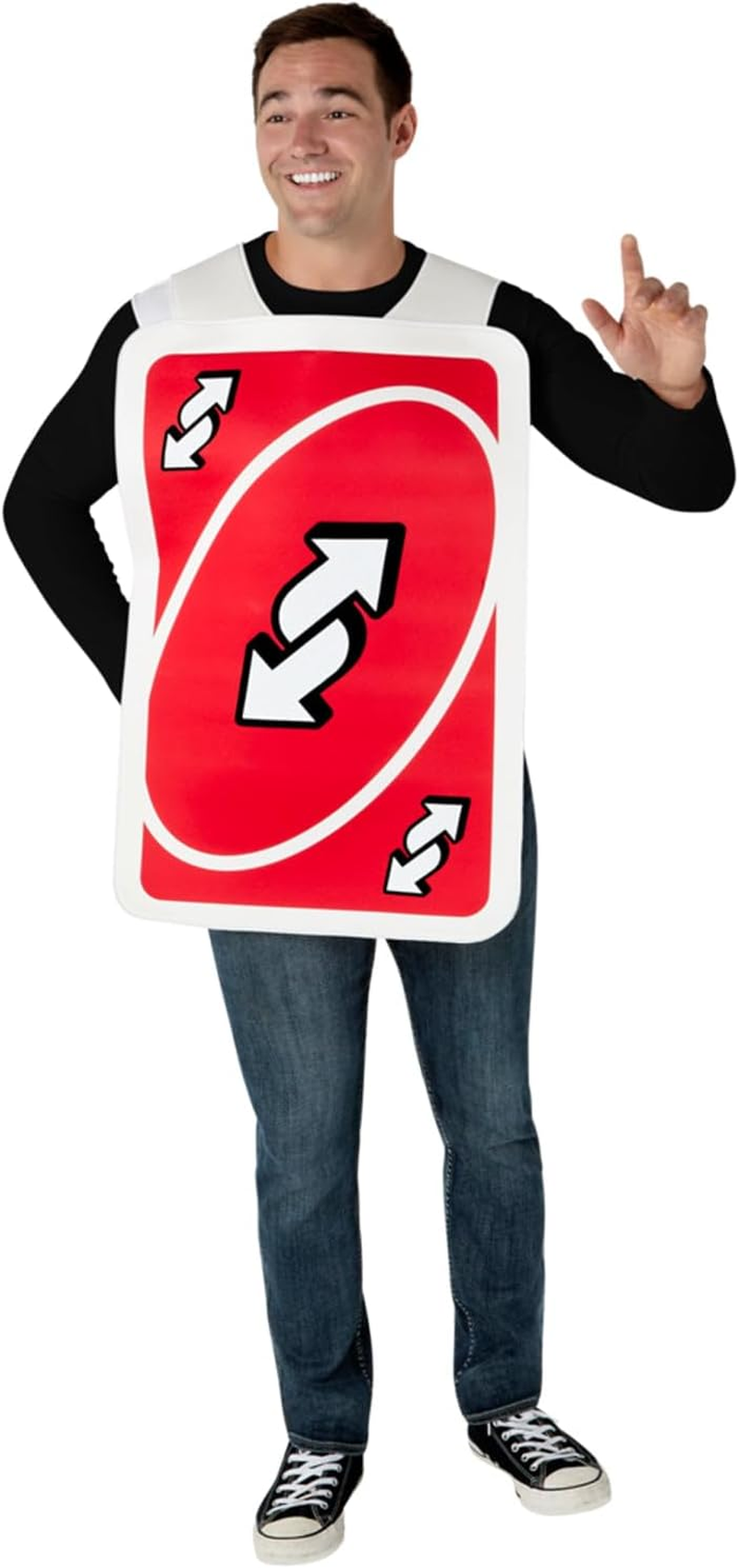 Adult Uno Reverse Costume image number 3