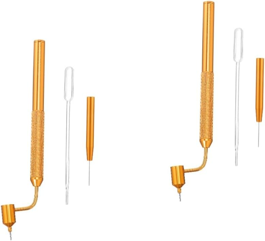 2Sets Fluid Paint Pen Detailing Applicator for Scratch Repair Lightweight Precision Liquid Masking for Painting for Car Refinishing and Drawing image number 2