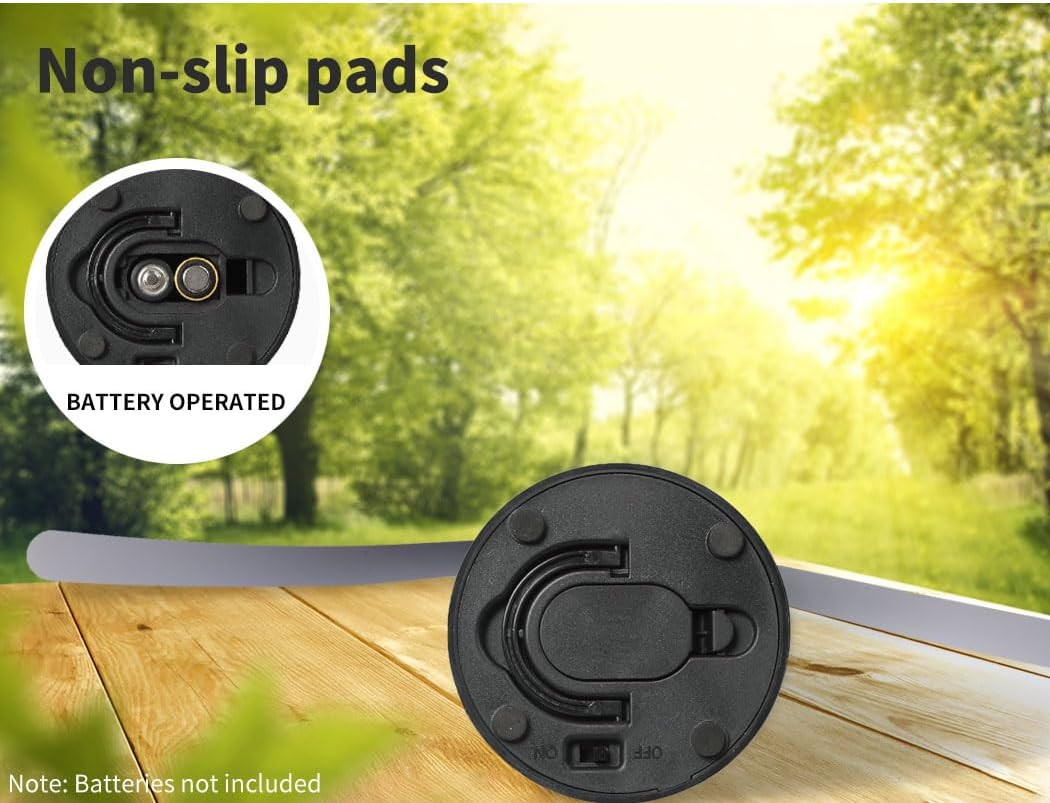 Fly Free Repellent Fan with Hook Fly Trap Entertaining Hook Indoor Outdoor Home Rose Gold,Chemical Camping BBQ Food Mosquito Fruit Fly Portable Repeller Fans Safe Insect Killer