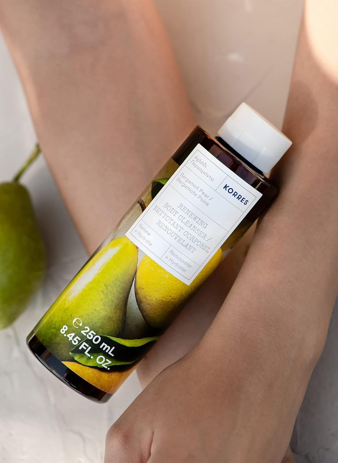 KORRES Bergamot Pear Renewing Body Cleanser image number 2